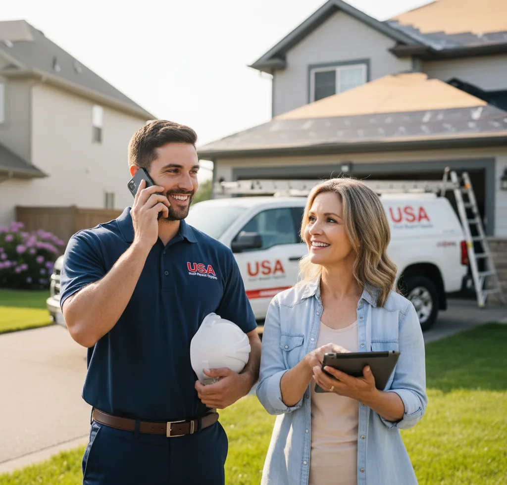 USA Roof Repair Experts customer support in Wingdale